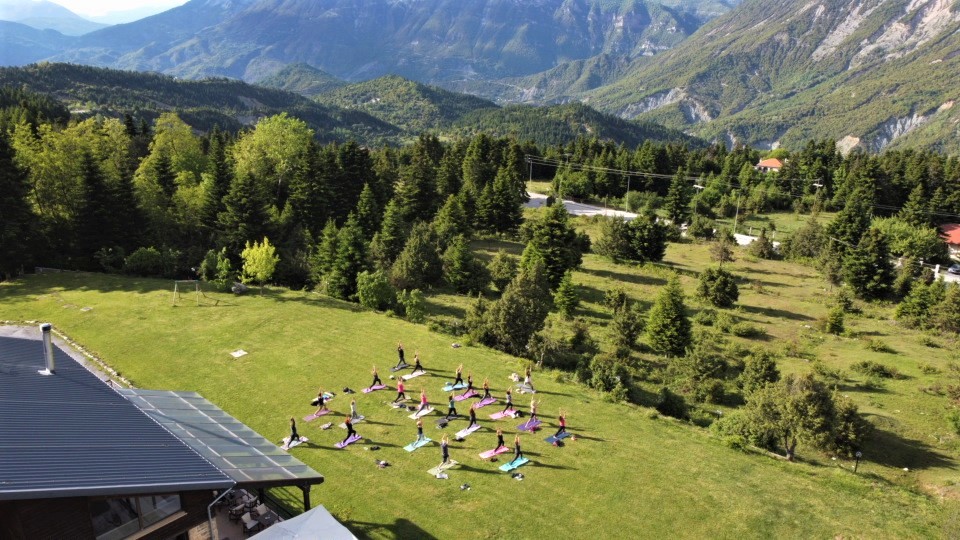 Yoga retreat Tzoumerka