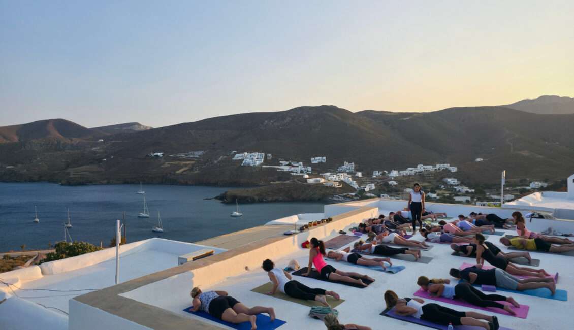 yoga retreat Greece