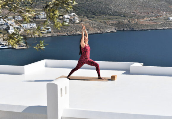 Yoga retreat Amorgos Aegialis