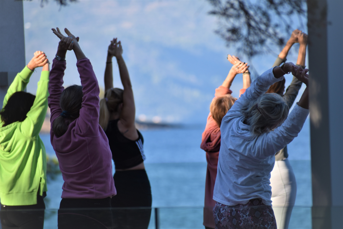 Yoga retreat Aegina Lalibay