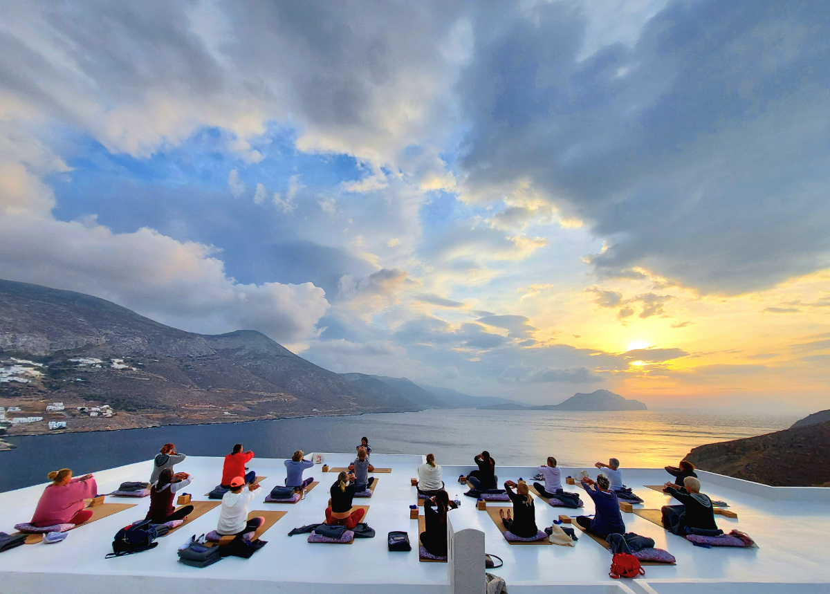 Yoga Retreat Amorgos Aegialis