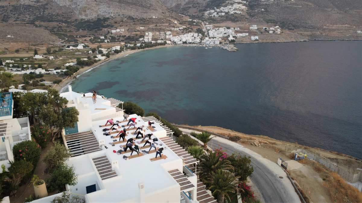 Yoga Retreat Amorgos Aegialis