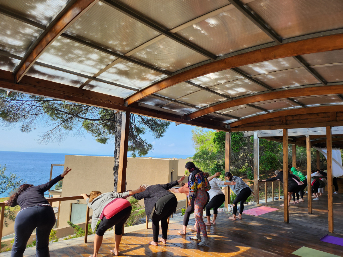 yoga retreat Skiathos Elivi
