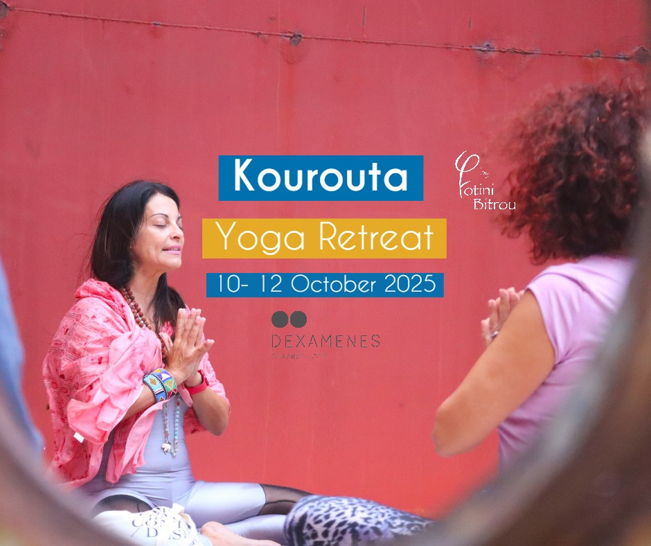 yoga retreat Kourouta Dexamenes